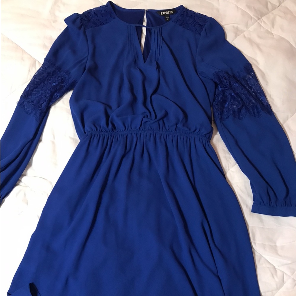 Blue dress